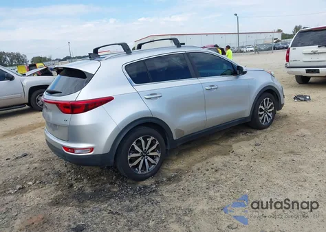 2017 Kia Sportage Ex из США, поврежденный, VIN KNDPN3AC4H7116590